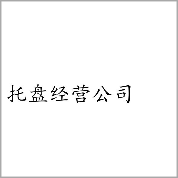 托盘经营公司